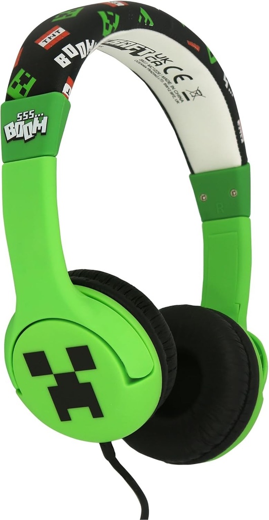 Minecraft - casque junior - boum !