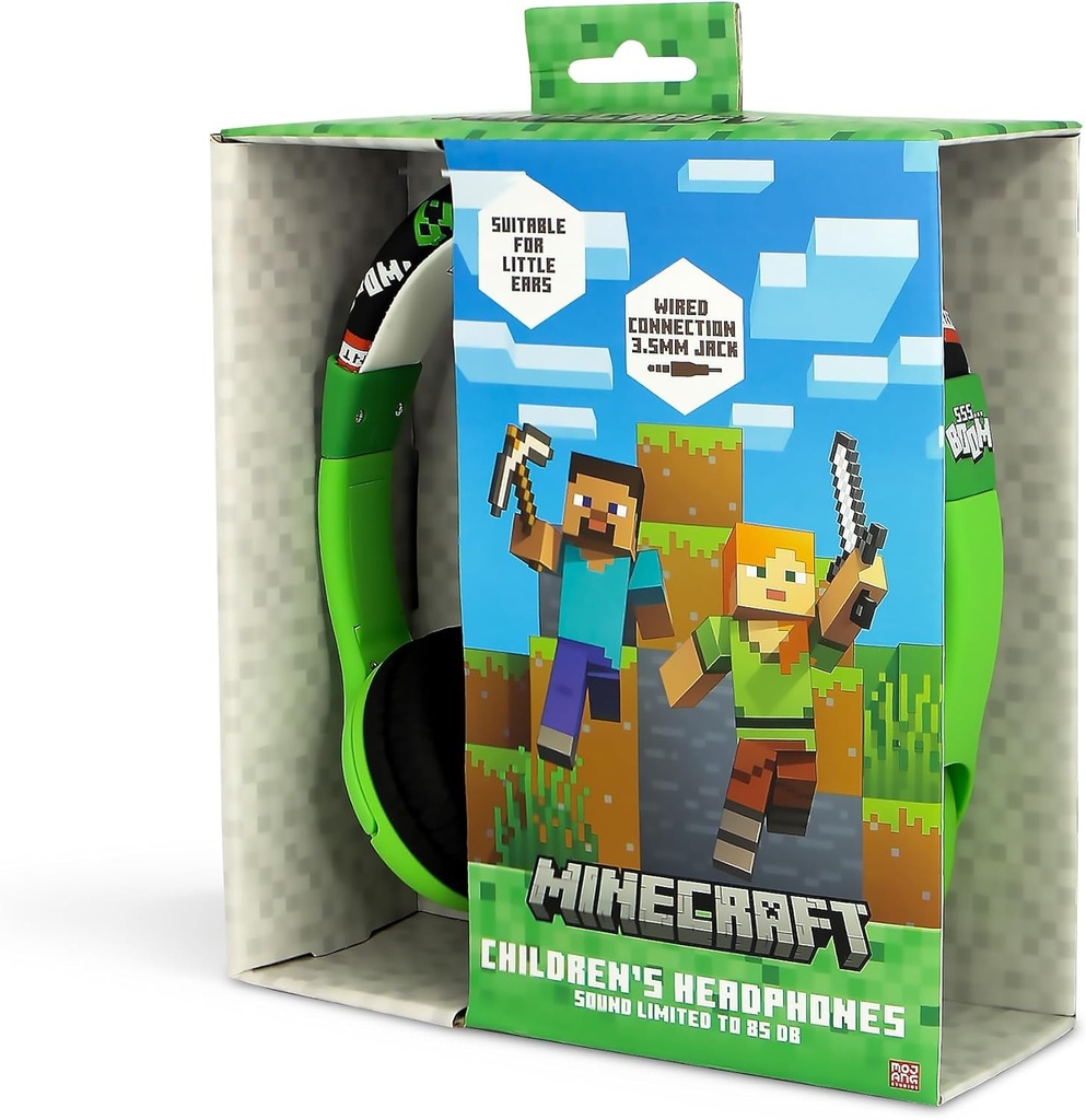 Minecraft - casque junior - boum !