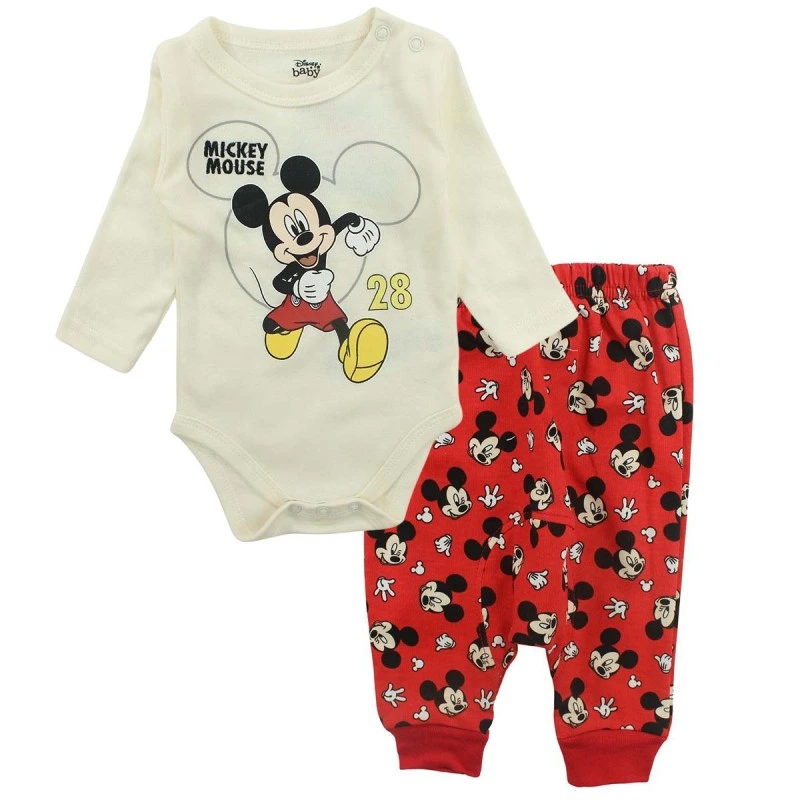 [DIS BMB 51 12 A833 S1-24M] Ensemble bebe Mickey 24M