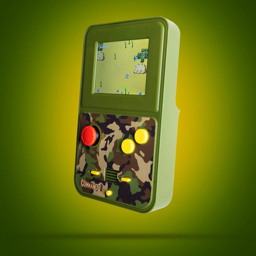 Commando - console de jeux rétro portable